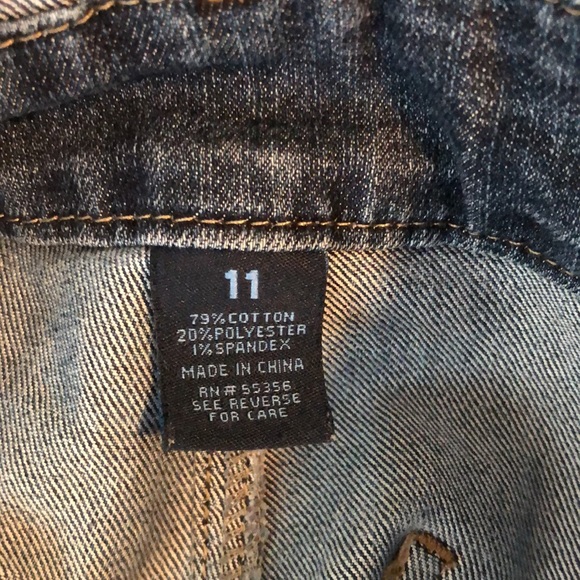 Denim Overall Shorts - Picture 6 of 11